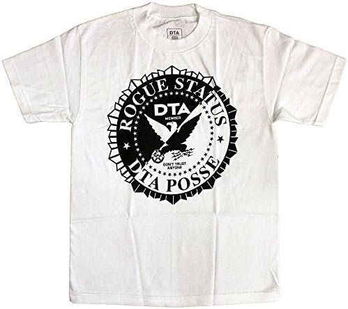 DTA RS Half Crest T-Shirt White Black