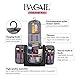 Bagail Toiletry Bag Men & Women For Makeup, Cosmetic, Shaving, Travel Accessories, Personal Items -Hotel, Car, Home, Bathroom, Airplane Hanging Toiletries Kit Makeup Organizer Black