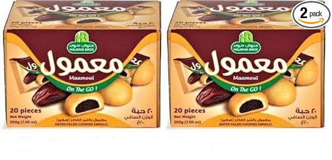 بسكويت التمر السعودي معمول 20 قطعة 2 عبوة بسكويت التمر السعودي معمول 20 قطعة Amazon.com البقالة الذواقة