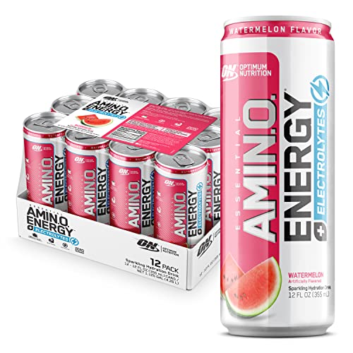 Optima Watermelon Optimum Nutrition Watermelon Flavor, Energy Drink, 12 Fl Oz Cans, 12 ...