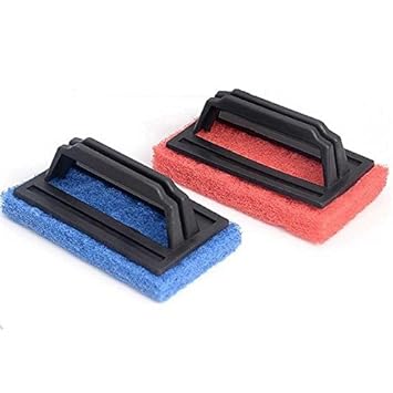 Generic Tile Cleaning Multipurpose Scrubber Brush With Handle(02 Pc.)