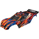 Traxxas Rustler 4X4 Pre-Painted Body (Orange)