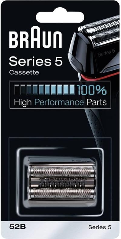 Braun Series 5 Shaver Head Replacement Cassette 52B Black ORIGINAL