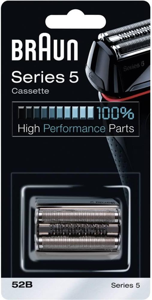 Braun Series 5 Shaver Head Replacement Cassette 52B Black ORIGINAL