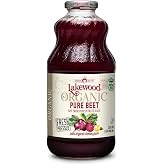 Lakewood Organic Beet Juice, 32 Fl Oz (Pack of 1) Package May Vary