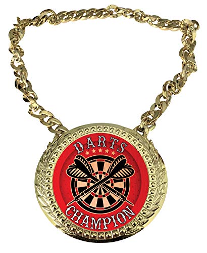 Express Medals Darts Champ Chain Trophy Award with