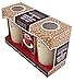 Hershey's Chocolate 2 Mug Ceramic Gift Set with Hot Chocolate Mix and Marshmallows