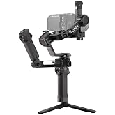 DJI RS 5 Combo, Gimbal Stabilizer for Camera, Canon/Sony/Nikon/Fujifilm | Enhanced Intelligent Tracking, Fine-Tuning Knobs, 2nd-Gen Automated Axis Locks, Quick-Open Tripod, Z-Axis Indicator