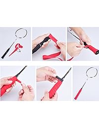 pangda 8 piezas Raqueta de bádminton Overgrip de tenis para un agarre antideslizante y absorbente, varios colores