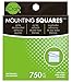 Therm O Web Mounting Squares Permanent, 1/2 Inch x 1/2 Inch, 750 Count, White