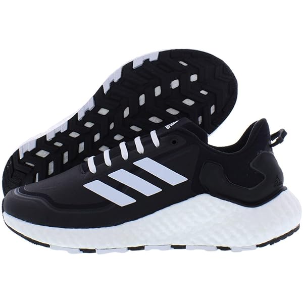 Amazon.com | adidas Climawarm LTD Shoe - Unisex Running Core Black-White |  Road Running