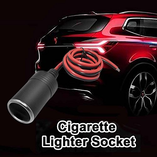 MicVista AC03 12V 1m Female Car Cigarette Lighter Female Socket Plug Connector for GPS/ Dashcam Car Charger with Cigarette Lighter Socket (2 pack) - Thumbnail 5