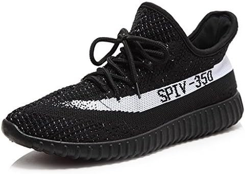 Men Women Non Slip Sneakers Unisex Couple Lightweight Athletic Shoes for Gym Black White 45
