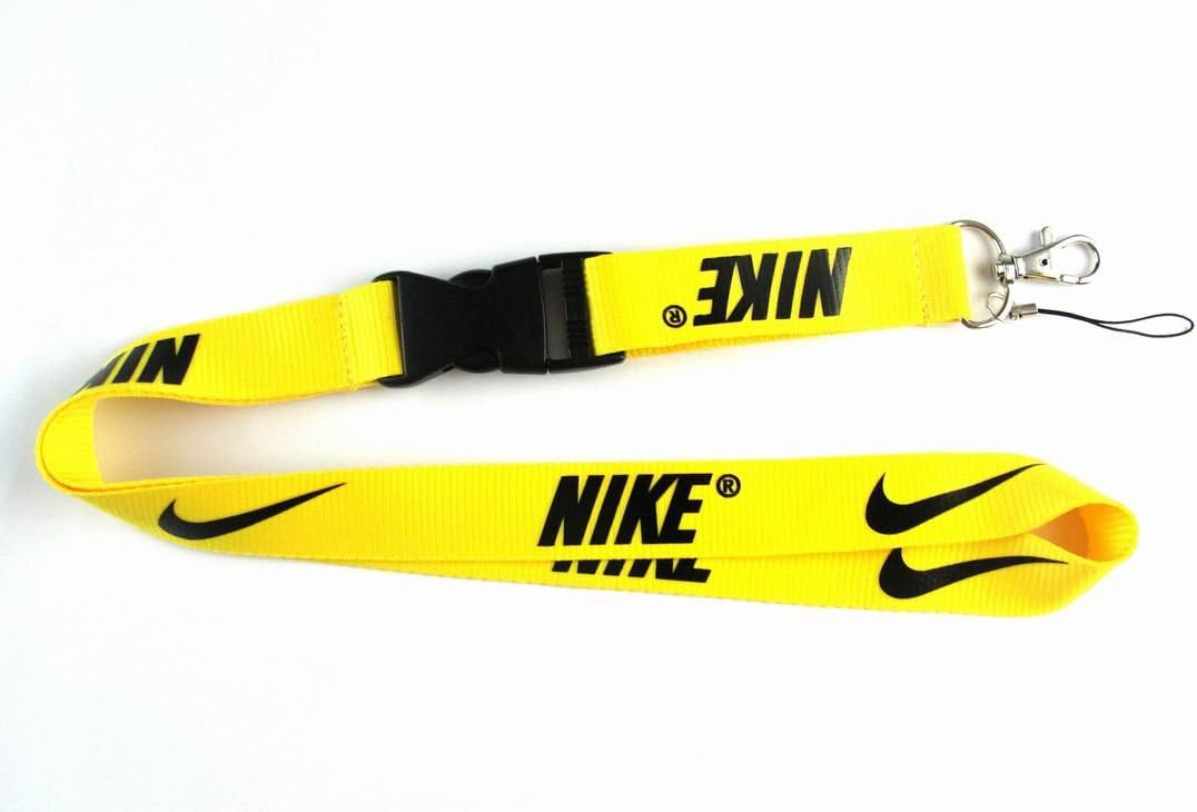 nike yellow lanyard