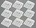 TangsFire Pack of 9 PCS AA / AAA Battery Storage Hard Case Box