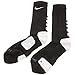 NIKE Men's Elite Basketball Crew Socks - Medium, Black/White