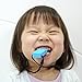CAMOK Sensory Chew Necklace Chewy Toys - Silicone Teether for Boys, Girls, Kids - Chewable Jewelry for Autism, ADHD, Oral Motor, Biting and Teething - 2 Pack (Green & Blue) by