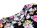 HUHOT A Line Dress, Womans Short Sleeve Peasant Modest Summer Floral Dresses(Flower-8,Medium)