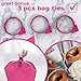 Premium Piping Bags 50 PCS - Extra Thick Tipless Pastry Bags - 15 in. Icing Bags - Large Disposable Cake Decorating Bags with Frosting Bag Ties for Cakes Cupcakes and Cookies