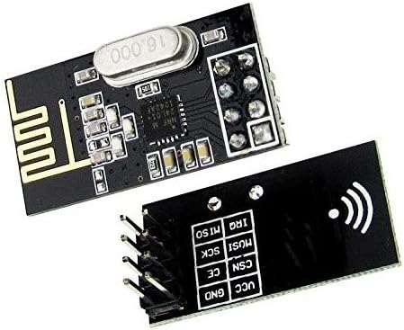 Megmoki 2pcs NRF24L01+ Wireless Module 2.4G Wireless Communication Module Upgrade Module