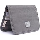 iN. Slim credit card holder wallet, Gift card display case, Minimalist light thin card storage case rfid blocking for men & women, with 28 slots in Grey