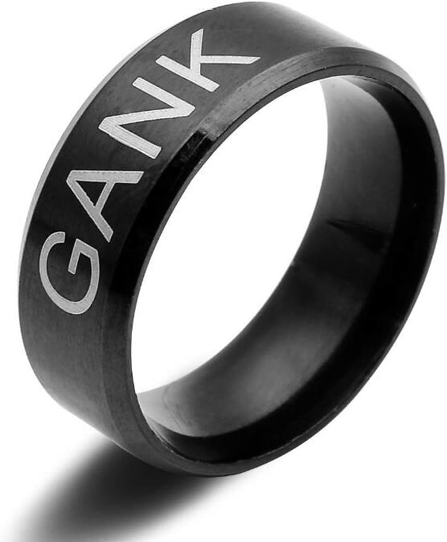 Malidou Stainless Steel Dota 2 Role Carry Ring with Jewelry Box,Dota Ring for Boys,Girls