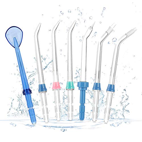 Water Flosser Piks Set Replacement Tips For Most Brand Oral Irrigators (7 pcs)