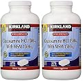 Kirkland fpTJn, Extra Strength Glucosamine HCI with MSM 375 Count (Pack of 2)