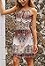 Happy Sailed Women Summer Dress Coverup Dress Floral Print Bohemian Beach Dresses,Medium Multicoloured