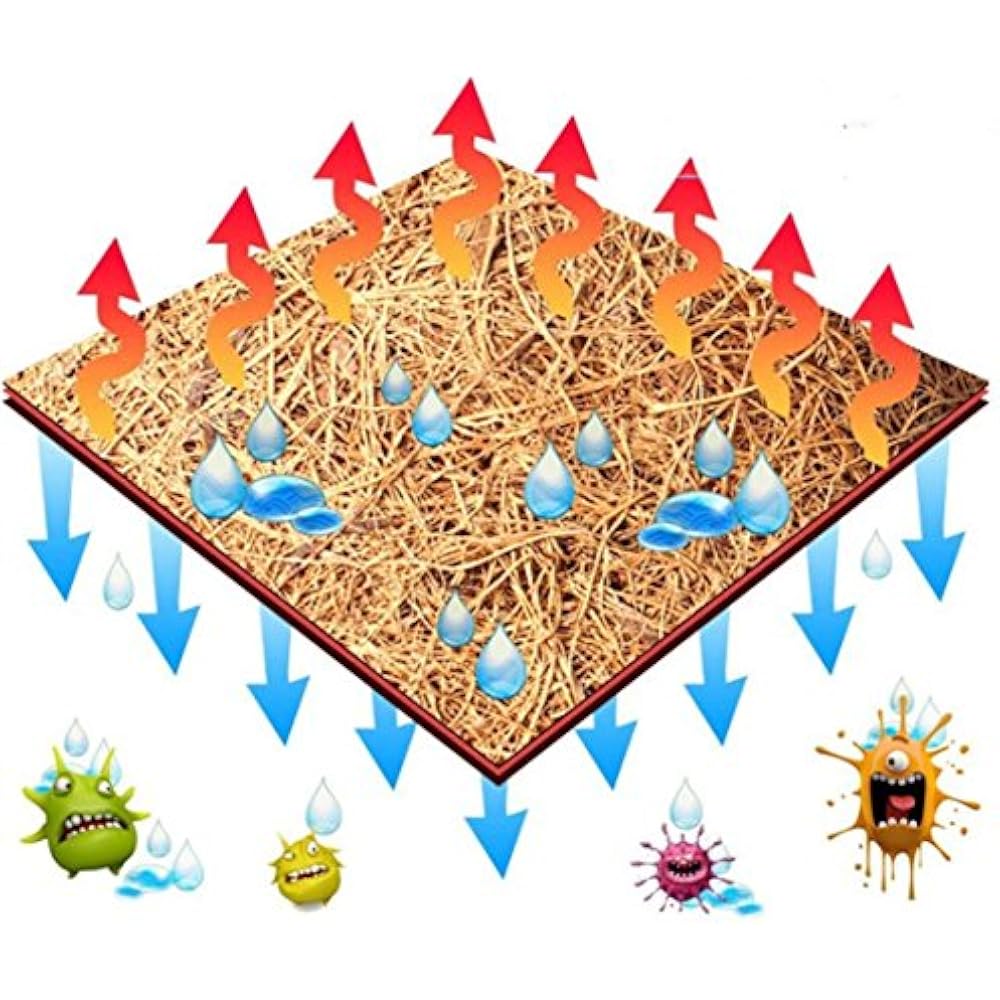 Reptile Carpet Natural Coconut Fiber Tortoise Mat Pet Terrarium Liner