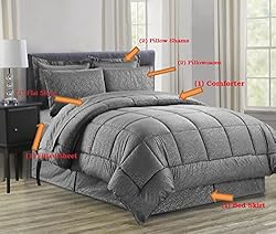 Elegant Comfort Luxury Bed-in-a-Bag Comforter Set