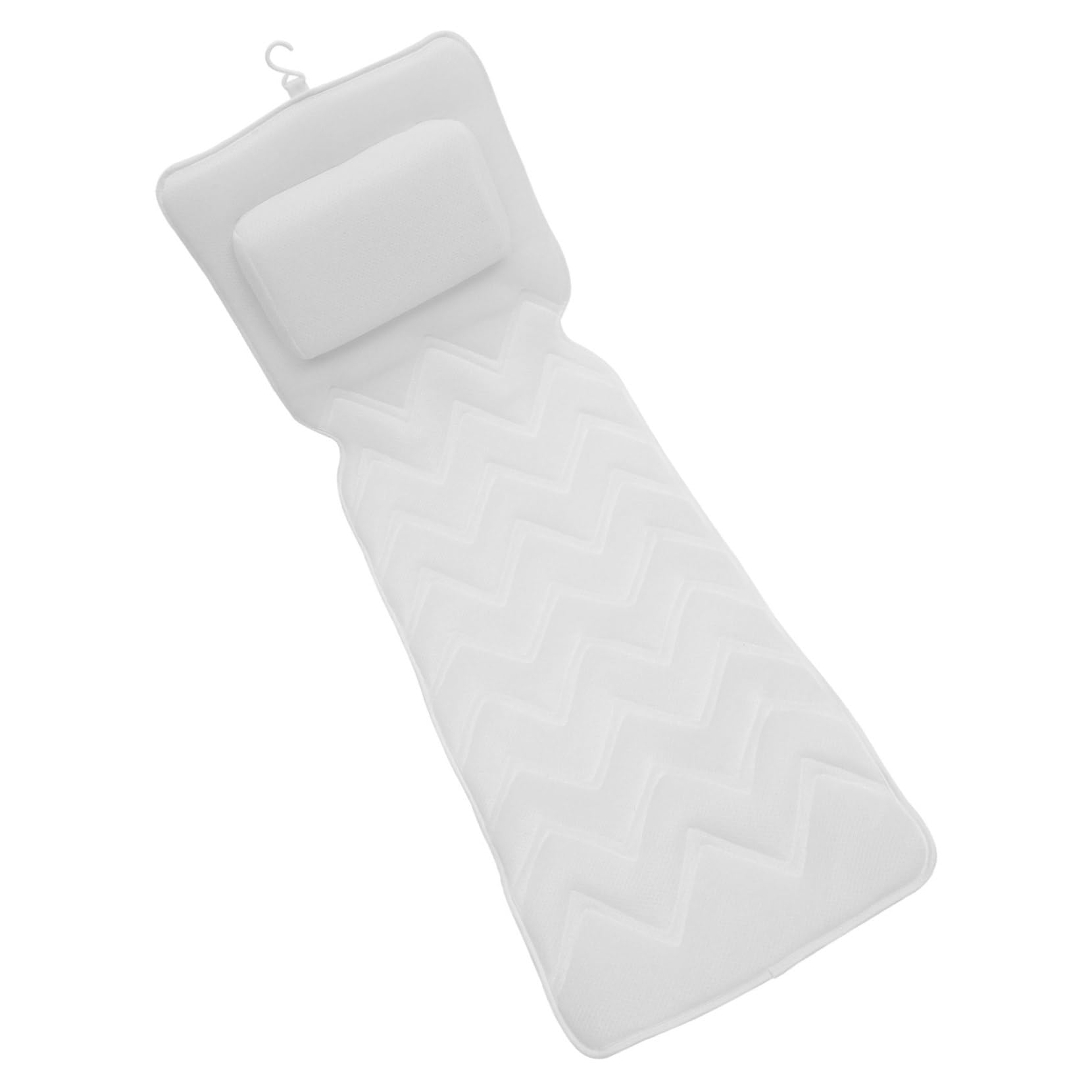 POPETPOP Non-slip Bath Mat Spa Bathtub Pillow Tub Bath Pillows Bathtub Headrests Full Body Bathmat Bathtub Head Cushion Bath Pillows for Tub Polyester (polyester) Neck Upholstered