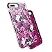 Speck Products Presidio Inked Cell Phone Case for iPhone 7 Plus- FlowerEtch Pink Metallic/Magenta