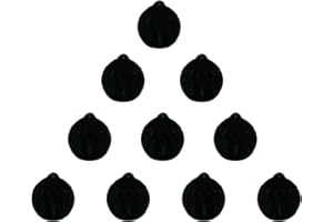 CLEARCHOICE PRODUCTS Widex Compatible Round Ear Tip Hearing Aid Domes, Pack of 10 Two Vent Domes