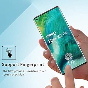AiMok Pellicola Protettiva Compatibile con Oppo Find X2 PRO 5G, 2 Proteggi Schermo in Pellicola TPU + 2 Proteggi… - immagine 4