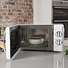 Tower-T24017-Manual-Solo-Microwave-with-6-Power-Levels-30-Minute-Timer-Defrost-Function-Stainless-Steel-Interior-800-W-20-liters-White Tower T24017 20L Manual Microwave with 800W Power Output and 30 Minute Timer, Stainless Steel,White