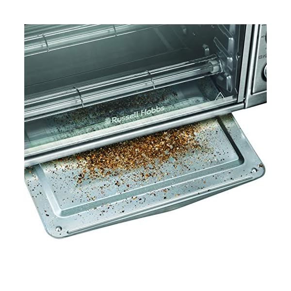 Russell-Hobbs-26090-Express-Mini-Oven-Countertop-Electric-Oven-and-Grill-25x-Faster-than-a-Conventional-Oven-1500-Watts Russell Hobbs 26090 Express Mini Oven - Countertop Electric Oven and Grill, 2.5x Faster than a Conventional Oven, 1500…