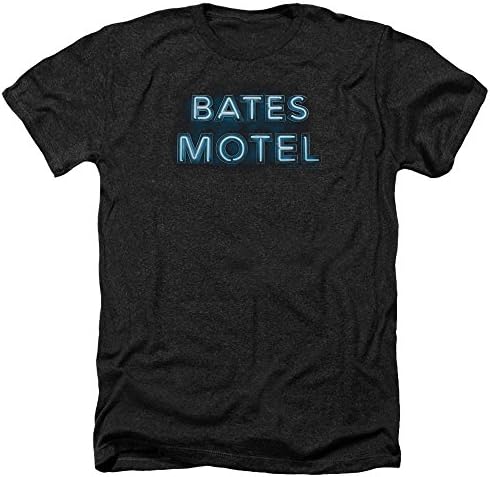 Bates Motel Sign Logo Mens Heather Shirt Black Sm