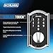 Schlage BE375 CAM 609 Touch Keyless Touchscreen Electronic Deadbolt Lock, Antique Brass