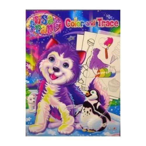 Buy Lisa Frank Color and Trace Fun Drawing Coloring Activity Book With ...