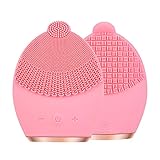 Sonic Facial Cleansing Brush, Rechargeable Silicone Face Brush - Face Massager - Exfoliate Smooth Skin for a Radiant Clear Complexion by CNAIER
