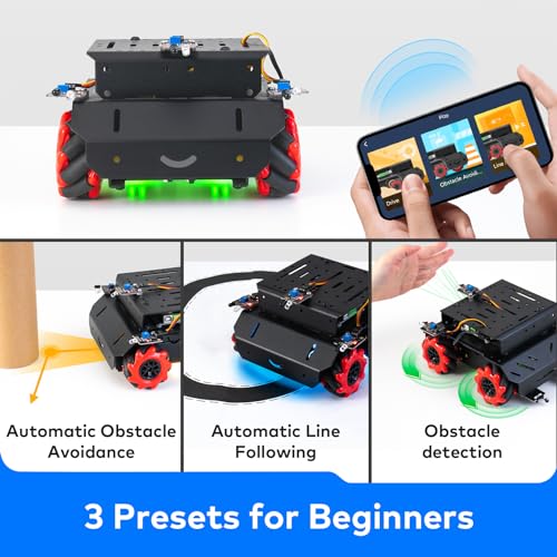 Makeblock MBot Mega Robot Kit With Mecanum Wheels, Programmable ...