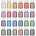 Mica Powder,24 Colors Set[Huge 240g/8.47oz] Epoxy Resin Color Pigment for Soap Making,Bath Bomb Colorant,Polymer Clay,Nail Art,Makeup,Craft Projects.
