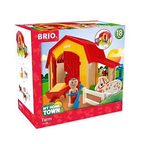 brio my first railway farm