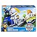 Paw Patrol, Chase’s Ride ‘N’ Rescue, Transforming 2-in-1 Playset & Police Cruiser, for Kids Aged 3 & Up