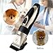 AFBEST Dog Clippers, Professional Pet Hair Grooming Clippers Low Noise Rechargeable Cordless Electric Hair Clippers (Gold)