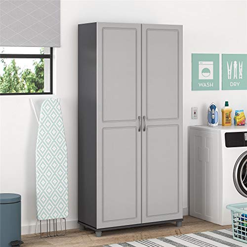 SystemBuild Kendall 36" Utility Storage Gray Pricepulse