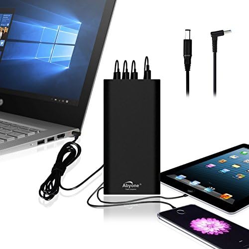 Abyone HPC30B 36KmAh 6Ports Portable Charger Power Bank for compatible with HP Pavilion Envy x2 Spectre x360 Split x2 Slatebook Chromebook Streambook; USB Ports Quick Charge tablets and smartphones