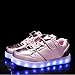 CIOR Kids Boy and Girl's 11 Color LED Sneakers Light Up Flashing Shoes,103,L06,31