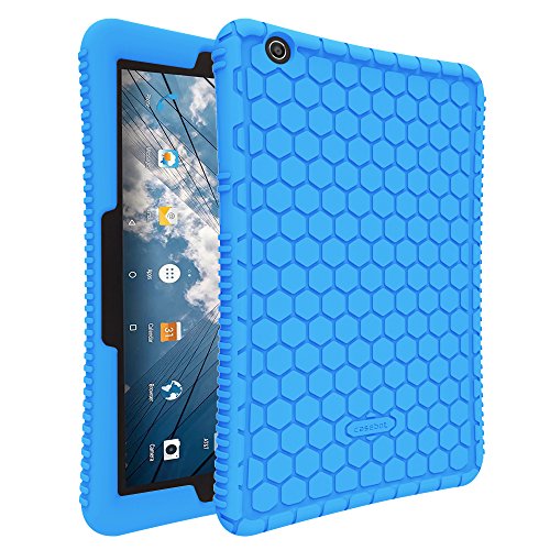 AT&T Primetime Case - Fintie [Honey Comb Series] Light Weight Shock Proof Silicone Protective Cover [Anti Slip] [Kids Friendly] for 2017 ATT Primetime / ZTE K92 Primetime 10